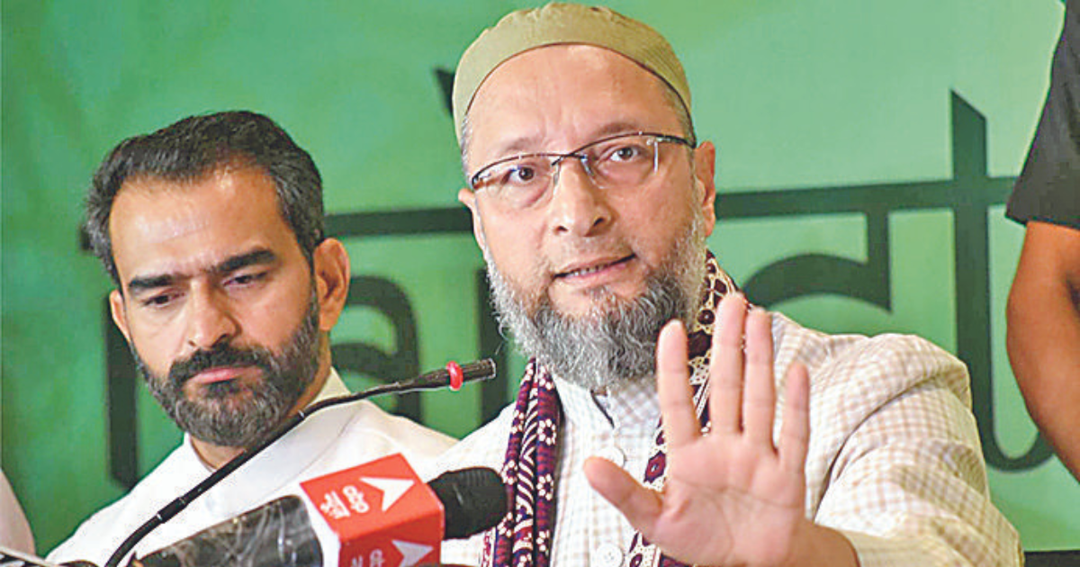 Cong on ‘alert mode’ over Owaisi’s visit to Raj